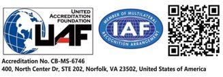 United Accreditation Foundation and International Accreditation Forum accreditation